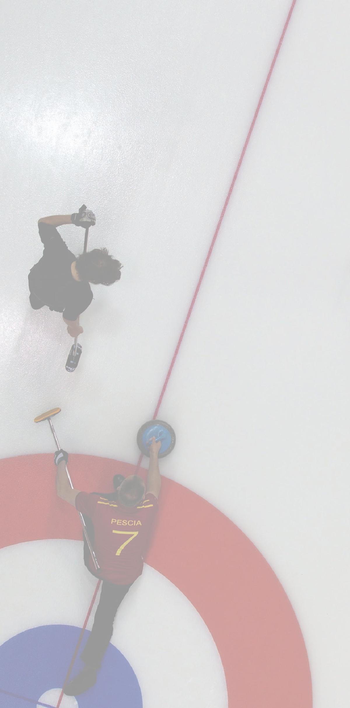 Curling Sweeping Training