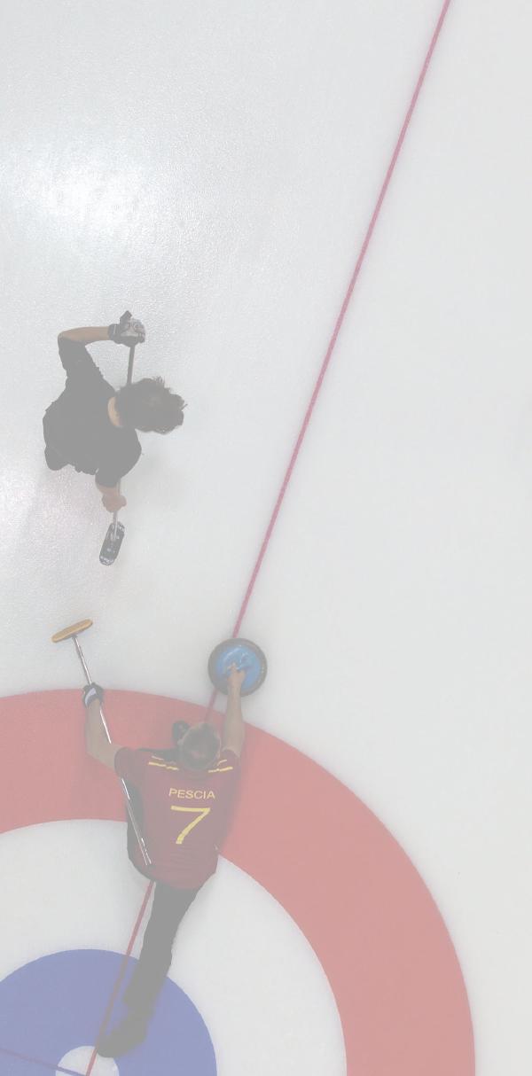 Curling Sweeping Training